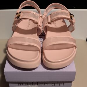 Madden Girl Blush Double-Strap Sandals